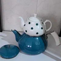 کتری و قوری لعابی
