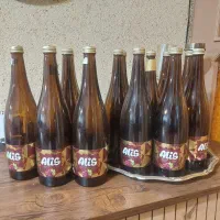 بطری شیشه دودی