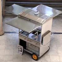 چرخ جوجه گردان فر کباب ترکی ساندویچی فلافلی صنعتی