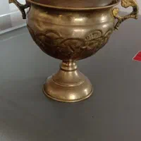 قندان برنجی قلم زنی