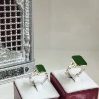 تعدادی انگشتر دست ساز و ماشینی