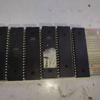 ATMEGA برد برد و LCD