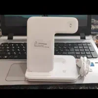 شارژر وایرلس دو مدل نو و مانیتور در حد نو ال جی