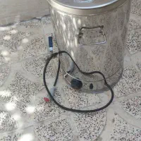 سماور استیل برقی ۲۰ لیتری دوجداره