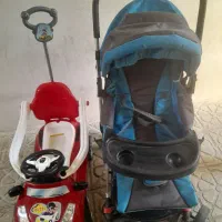 کالسکه ،روروئک،ماشین چهار چرخ کودک