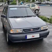 پراید مدل ۸۸ خاکستری دوگانه