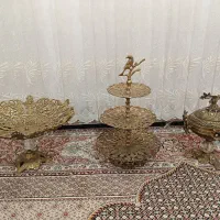 شکلات خوری و شیرینی خوری و میوه خوری برنز