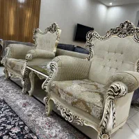 مبل میز ناهارخوری و ویترین