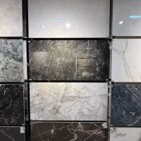 سرامیک فلورنزا مشکی و طوسی 120×60 نانو پولیش لوکس