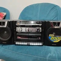 رادیو ضبط پاناسونیک اورجینال ژاپنی دوکاست تمام موج