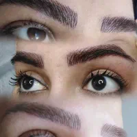 آرایش دائم و تتو باکمترین قیمت،نیاز ب مدل چشم رنگی