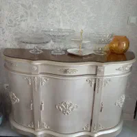 کنسول چوبی