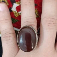 انگشتر. عقیق یمنی