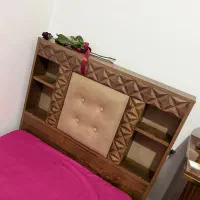 تخت ۱/۵ نفره چوب اصلی