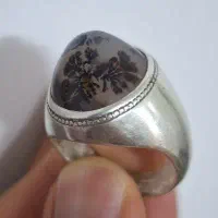 انگشتر شجر رکاب نقره قدیمی فروش یا معاوضه