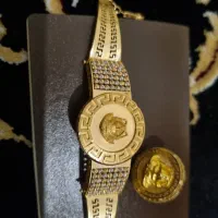 طلا به قیمت تابلو زنجیر کارتیر شمایل دستبند ورساچه