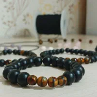 دستبند مهره ای چشم ببر