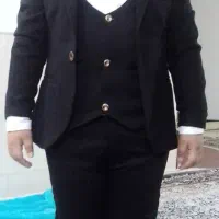 کت وجلیقه و شلوار و کفش و پیراهن