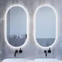 اینه چراغدار بک لایت سرویس بهداشتی