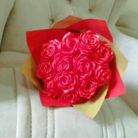 گل رز روبانی