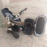 کالسکه در حد نو ۳ تیکه صندلی ماشین استفاده نشده