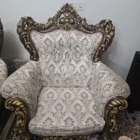 مبل ۷نفره استیل منبت کاری