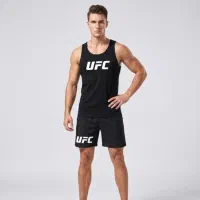 ست ورزشی UFC مردانه/رکابی و شلوارک