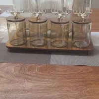 پاسماوری شامپاینی، در چوبی طرح شاخ گوزن