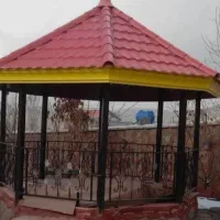سبک سازی. آلاچیق  سقف شیروانی  سوله ومرغداری