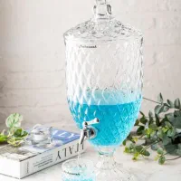 کلمن شیشه ای تمام شیشه شرکتی