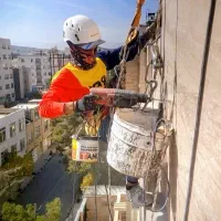 پیچ رولپلاک مشهد رنگ نما راپل شستشوی نما درزگیری