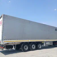 فروش کانتینر چادری ترانزیت سه محور کشنده تریلی