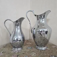 دو تا پارچ برنجی سالم و استفاده نشده