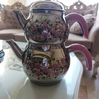 کتری وقوری ترکیه آکبند با قوطی