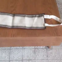 کیسه حمام پشمی دو تایی نو
