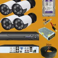 دوربین مداربسته ضبط و پخش لحظه ای *& پک تکمیل