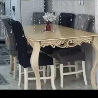 میز ناهار خوری ۶نفره سالم تمیز