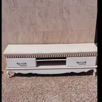 میز تلوزیون تمیز جنس چوب اصل