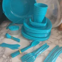 ظرف مسافرتی  6 نفره ظرف پلاستیکی