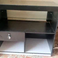 میز کار  ام دی اف نو وویترین مغازه