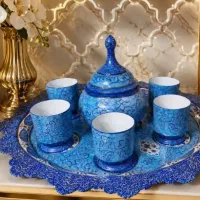 ست چای خوری مینا کاری