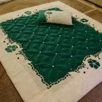بارکردن بالشت و پشتی و کناره سلطنتی و لحاف عروس