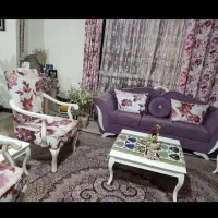 مبلمان ۷نفره همراه میز وعسلی
