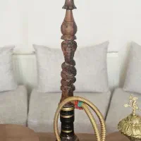 قلیون تنه چوبی مار