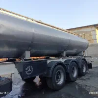 تانکر استیل دوجداره حمل شیر ساخت  اورین مخزن