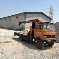 راننده جرثقیل همراه با پارکینگ