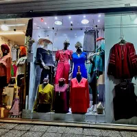 ویترین ام دی اف  سفید براق دو طرف پشت و رو