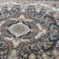 دو عدد فرش ۹متری سرمه ای