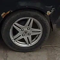 رینگ با لاستیک۱۳ در حد نو