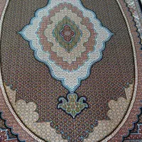 یک جفت فرش۹متری نو ماهی خوش رنگ نگین مشهد